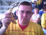 One man and his banana